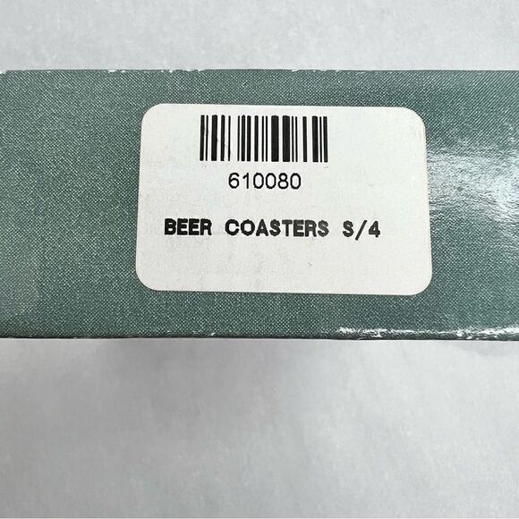 COASTER SET OF 4 ABSORBENT STONE COASTERS - Picture 7 of 7